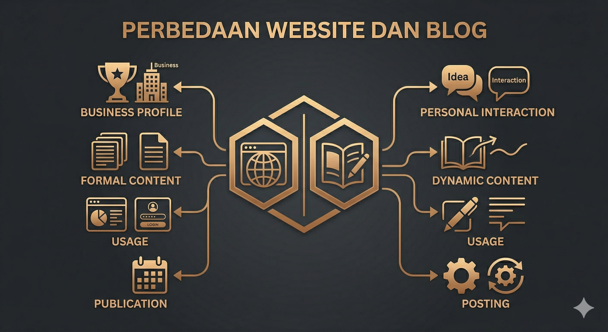 Perbedaan Website dan Blog